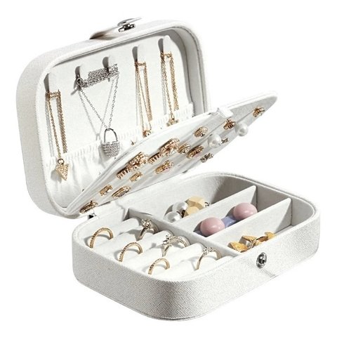 Joyero blanco con brillitos