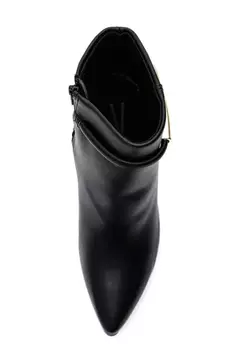 BOTA VIZZANO CANO CURTO BICO FINO - 3049.250 - Preto na internet