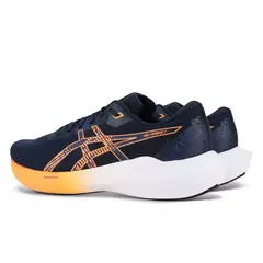 Imagem do Tênis ASICS GEL-Shogun 7 - Masculino - Azul/Laranja - 1011C0174
