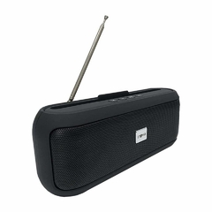 Parlante Portatil Bluetooth Luces Radio Fm Usb Sd Antena