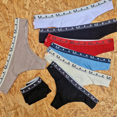 CULOTTELESS ELASTICO A LA VISTA. ALGODÓN Y LYCRA LÍNEA MXM. ART. 059/P TALLES 1, 2, 3, 4 (X DOCENA) - comprar online