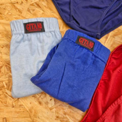 SLIP DE HOMBRE DE ALGODÓN Y LYCRA LISO BASICO LINEA GITANO ART. 1002 (COLORES SEGUN EL STOCK DISPONIBLE) TALLES SURTIDOS 7 - 8 - 9 - 10 (X DOCENA) - tienda online