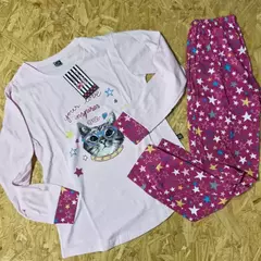 PIJAMA NENA ALGODON LYCRA LINEA JIZONE ART 9041 TALLES 6 - 8 - 10 - 12 - 14 - 16 (MAYOR) en internet