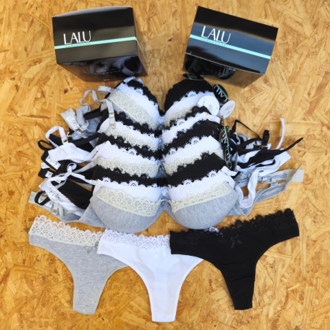 LALU ART. 2103 CONJUNTO ARMADO ALG/LYCRA TAZA SOFT TALLES SURTIDOS 85-90-95-100 - (X DOCENA) - comprar online