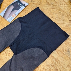 CALZA EFECTO PIEL LINEA PERLA NEGRA ART. 3004 TALLES 2XL - 3XL - 4XL - 5XL - (POR MAYOR) - MARILEY - Lenceria Mayorista | Despachamos dentro de las 48hs!