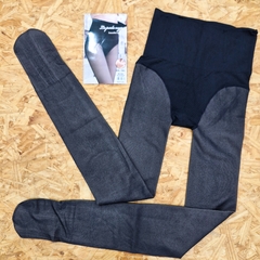 CALZA EFECTO PIEL LINEA PERLA NEGRA ART. 3004 TALLES 2XL - 3XL - 4XL - 5XL - (POR MAYOR) - comprar online