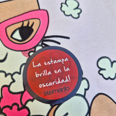 PIJAMA ESTAMPADA GATOS. BRILLA EN LA OSCURIDAD. -ALGODON INTERLOCK- LINEA ELEMENTO ART. 334 TALLES 12 - 14 (POR MAYOR) - tienda online