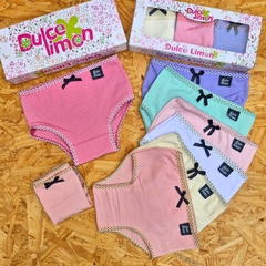 BOMBACHA BEBE PAÑALERA ALGODÓN Y LYCRA CON ENVIVADO PUNTITOS LISAS LINEA DULCE LIMÓN ART. 935 TALLES SURTIDOS 0 -1 - 2 (X DOCENA) - comprar online