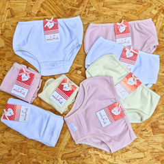 BOMBACHA NENA DE ALGODÓN Y LYCRA LISA LINEA MICHIFUZ ART 102/D2 TALLE 4 MEDIDA CHICA (X DOCENA) - comprar online