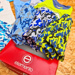 Imagen de PIJAMA ESTAMPADA TIGRE NIEVE -ALGODON- LINEA ELEMENTO ART. 504 TALLES 2 - 4 - 6 - 8 - 10 - 12 - 14 - 16 (POR MAYOR)