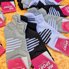 SOQUETES LISAS CON TOALLA ALGODON LYCRA DAMA LINEA MARCELA KOURY ART. 6290 TALLE UNICO (X DOCENA) en internet