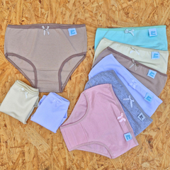 BOMBACHA NENA DE ALGODÓN Y LYCRA LISAS C/MONITO LINEA DULCE LIMÓN ART. 815/1 TALLES SURTIDOS 3,4,5 (X DOCENA) -sin las cajitas de la foto- - comprar online