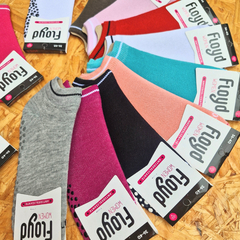SOQUETES DAMA ANTIDESLIZANTE LISOS COLOR ALGODÓN LYCRA LINEA: FLOYD ART: MJ18 TALLE UNICO (X DOCENA) - MARILEY - Lenceria Mayorista | Despachamos dentro de las 48hs!
