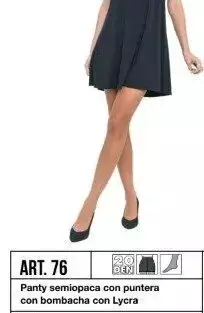 CANCAN DE DAMA LYCRA SEMI OPACA – LÍNEA COCOT ART: 76 – COLOR 32 – TALLES SURTIDOS (1 AL 5) - comprar online