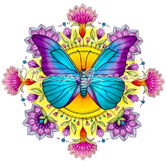 Canga Redonda Mandala da Transformação - Loja Maya