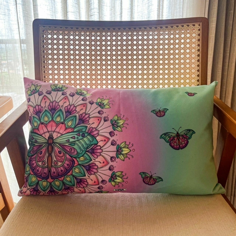 Capa de Almofada Média Mandala Liberdade