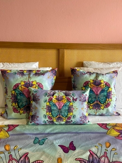 Capa de Almofada Pequena Mandala Renascimento na internet