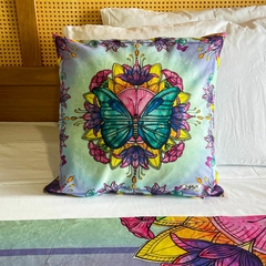 Capa de Almofada Pequena Mandala Renascimento