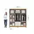 Guarda Roupa 6 Portas 3 Gavetas Casal Porto - Mopar - comprar online