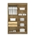Roupeiro 04 portas Texas - comprar online
