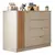 Cômoda Infantil Phoenix Ambiente Ayla Off White