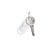 Chaveiros Plus Coloridos C/25 - Waleu - comprar online