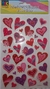 ADESIVOS DELICADOS COM GLITTER FORMATO CORACOES (CARTELA COM 34 ADESIVOS) - comprar online