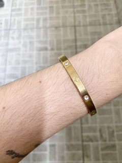 Bracelete Inspiração Trevo - Lunna Bijoux