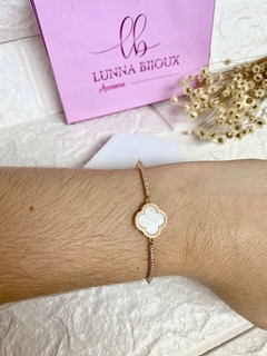 Pulseira Inspiração Trevo - Lunna Bijoux
