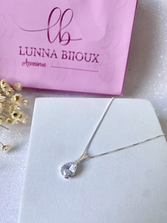 Colar Ponto de Luz Folheado - Lunna Bijoux