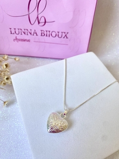 Colar Coração - Lunna Bijoux
