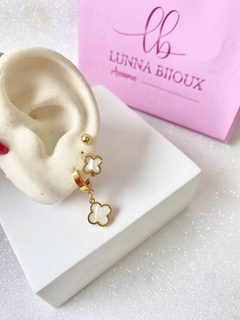 Trio de Brincos Aço Inox - Lunna Bijoux
