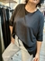 REMERA CUADRADA M/C CREP CON TAJO AL COSTADO (MJ335) - comprar online