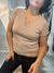Imagen de REMERA MANGA CORTA CON TAJITO EN ESCOTE MORLEY(MJ664)