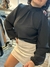 BLUSA CON CUELLO PARA ATAR MANGA LARGA en internet