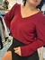 Imagen de BLUSA ESCOTE V ESPEJO MANGA LARGA