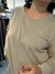 SWEATER BRIANA MICROPOLAR CON TAJITO EN PUÑO Y X EN ESCOTE - AY CARMELA!
