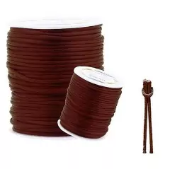 Fio Cordão Cetim Seda Rabo de Rato 1mm 100m Escolha sua cor na internet