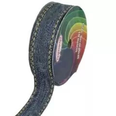 Fita de Gorgurão Jeans nº9 Sinimbu 38mmx10m Envio Imediato - Confraria das Artes