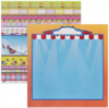 10 Papéis para Scrapbook Infantis Mistos