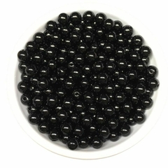 Atacado: Pérola 8mm ABS Inteira c/ Furo 100g (aprox.400un) - comprar online