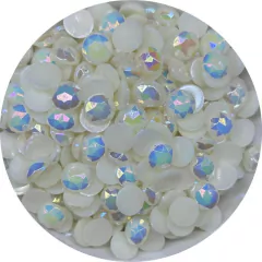 Meia Pérola 10mm Sem Furo ABS 15g (aprox.75un) - loja online