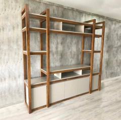 Modular TV Benicio 2,20 Laurel y Gris Grafitto (Stock)
