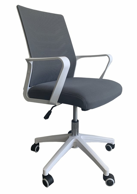 Silla de Oficina Marsella Gris y Blanco