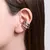 PIERGING TRIPLO TUBO BANHADO A OURO 18K
