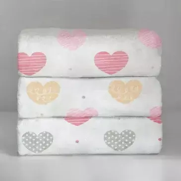 COBERTOR INF LACO LUXO CORAÇÃO LL0002490X110