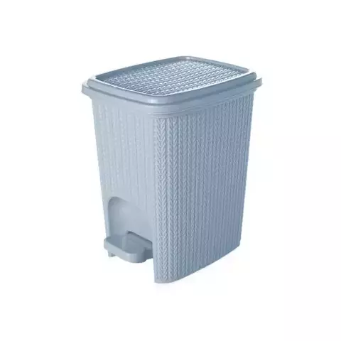 LIXEIRA C/ PEDAL TRAMA 7L A2