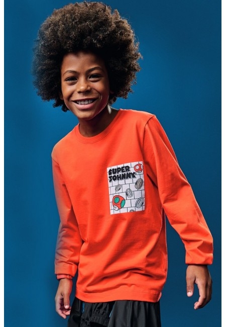 CAMISETA MANGA LONGA TAMANHO 06 COR 02 KUKIE