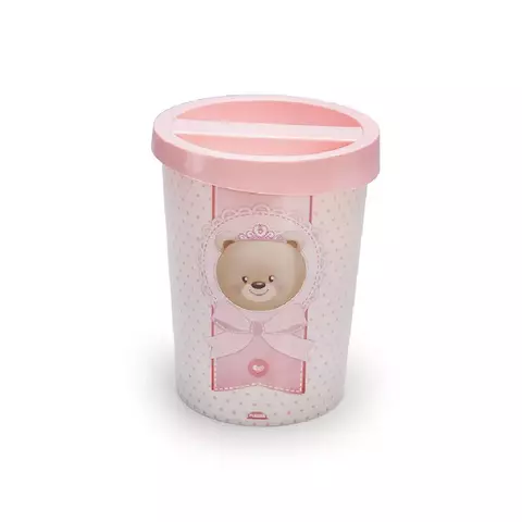 LIXEIRA DEC MENINA URSA 5,3L PLASUTIL