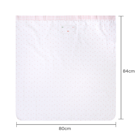 CUEIRO FLANELADO BORDADOS PAPI 80CM X 80CM CONTEM 03 UN LIBELULA Ean :7896700866823